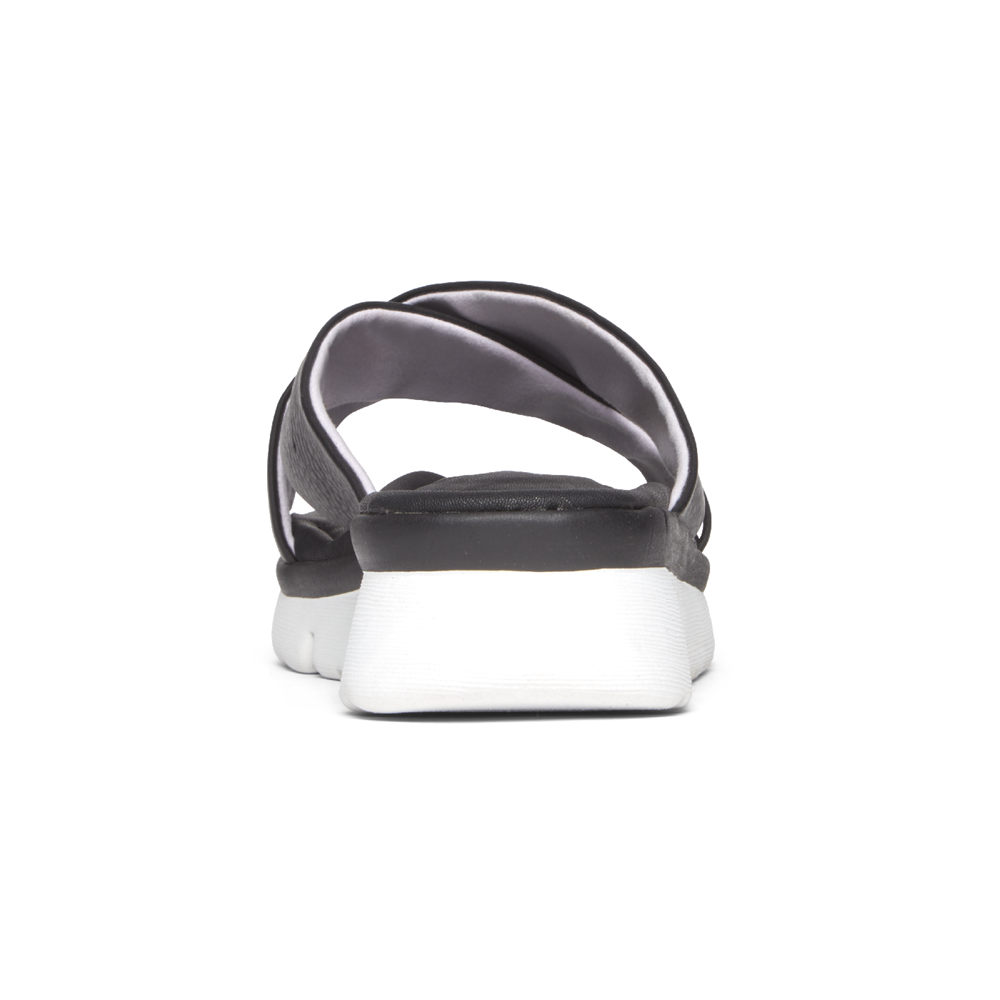 Rockport Sandaler Dame Svart - R-Evolution - HMLY75824